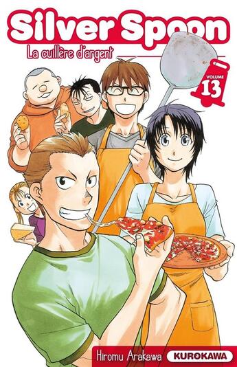 Couverture du livre « Silver spoon Tome 13 » de Hiromu Arakawa aux éditions Kurokawa