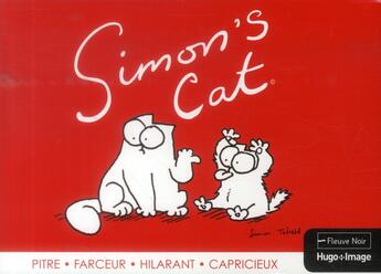 Couverture du livre « Simon's cat : un dessin par jour (édition 2014) » de Simon Tofield aux éditions Hugo Image