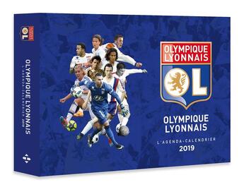 Couverture du livre « L'agenda-calendrier olympique lyonnais (édition 2019) » de  aux éditions Hugo Sport