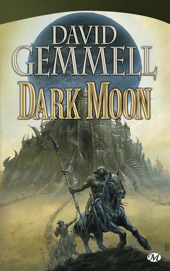 Couverture du livre « Dark moon » de David Gemmell aux éditions Bragelonne