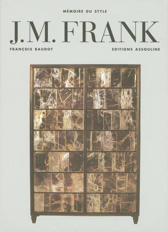 Couverture du livre « J.m. frank » de Francois Baudot aux éditions Assouline