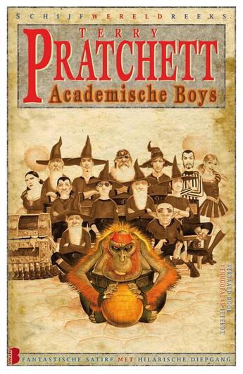 Couverture du livre « Academische boys » de Terry Pratchett aux éditions Meulenhoff Boekerij B.v.