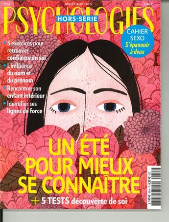 Couverture du livre « Psychologies hs n 53 un ete pour mieux se connaitre - juillet/aout 2019 » de  aux éditions Psychologies Hs