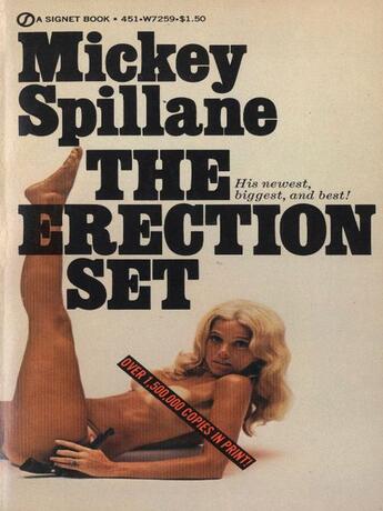 Couverture du livre « The Erection Set » de Mickey Spillane aux éditions Penguin Group Us