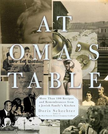 Couverture du livre « At Oma's Table » de Schechter Doris aux éditions Penguin Group Us