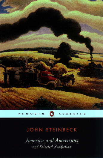 Couverture du livre « America and Americans and Selected Nonfiction » de John Steinbeck aux éditions Penguin Group Us