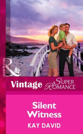 Couverture du livre « Silent Witness (Mills & Boon Vintage Superromance) (Code Red - Book 2) » de David Kay aux éditions Mills & Boon Series