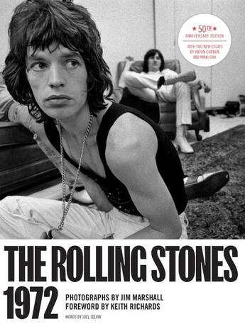 Couverture du livre « The Rolling Stones 1972 : 50th anniversary edition » de Jim Marshall aux éditions Chronicle Books