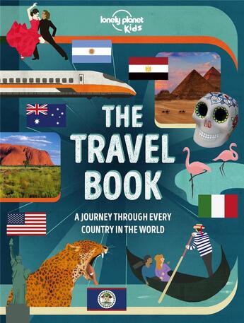 Couverture du livre « The travel book kids (2e édition) » de Collectif Lonely Planet aux éditions Lonely Planet France