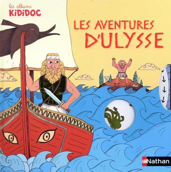 Couverture du livre « Les aventures d'Ulysse » de Sebastien Mourrain et Anne-Sophie Baumann aux éditions Nathan