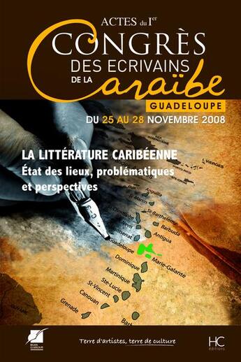 Couverture du livre « La littérature caribéenne ; actes ; 1er congrés des écrivains de la Caraïbe » de  aux éditions Herve Chopin