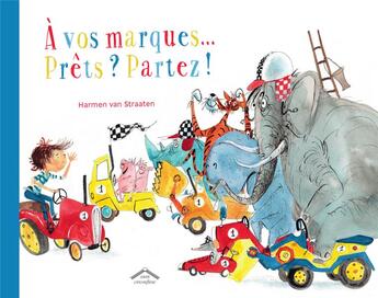 Couverture du livre « À vos marques... prêts ? partez ! » de Harmen Van Straaten aux éditions Circonflexe