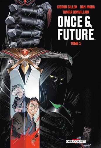 Couverture du livre « Once & future Tome 1 » de Kieron Gillen et Dan Mora aux éditions Delcourt