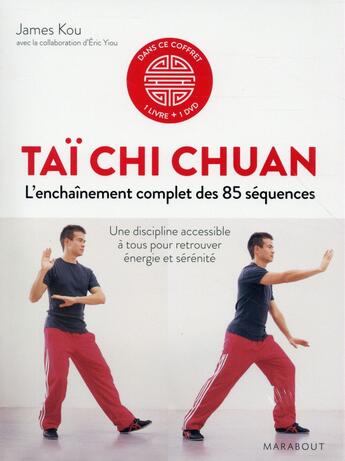 Couverture du livre « Taï chi chuan ; coffret » de James Kou aux éditions Marabout