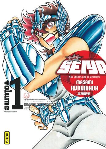 Couverture du livre « Saint Seiya ; les chevaliers du Zodiaque Tome 1 » de Masami Kurumada aux éditions Kana