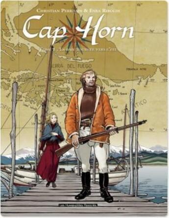 Couverture du livre « Cap Horn t.1 ; la baie tournée vers l'est » de Perrissin-C+Riboldi- aux éditions Humanoides Associes