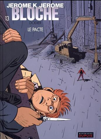 Couverture du livre « Jérôme K. Jérôme Bloche Tome 13 : le pacte » de Alain Dodier aux éditions Dupuis