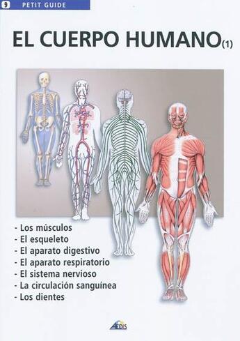 Couverture du livre « El cuerpo humano t.1 » de  aux éditions Aedis