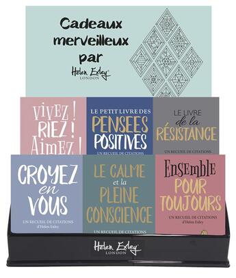 Couverture du livre « Presentoir meilleures citations - 24 vol » de Helen Exley aux éditions Exley