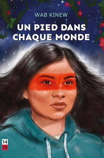 Couverture du livre « Un pied dans chaque monde » de Wab Kinew aux éditions David