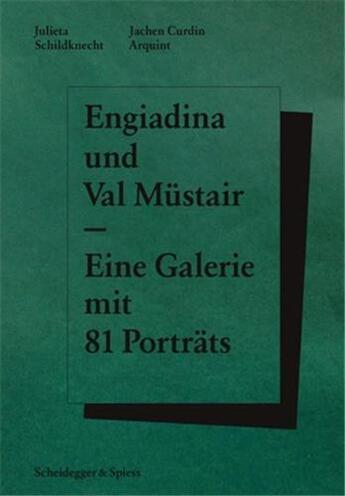 Couverture du livre « Eine galerie mit 81 portrats /allemand » de Julieta Schildknecht aux éditions Scheidegger