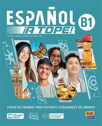 Couverture du livre « Espanol a tope! b1 » de Equipo E A T. aux éditions Edinumen