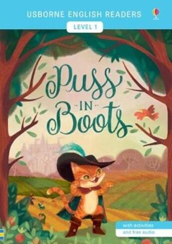 Couverture du livre « Puss in Boots (Level 1) » de Mairi Mackinnon et Gemma Roman aux éditions Usborne