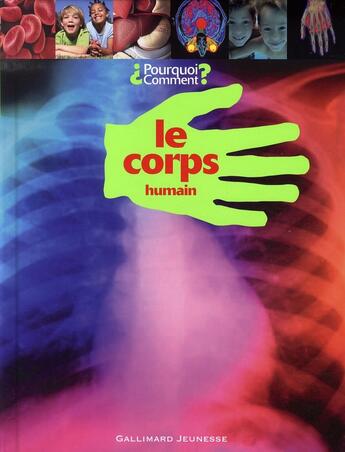 Couverture du livre « Le corps humain » de Caroline Bingham aux éditions Gallimard-jeunesse