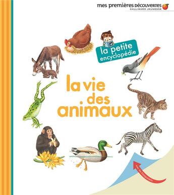 Couverture du livre « La vie des animaux » de  aux éditions Gallimard-jeunesse