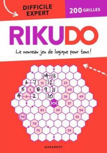 Couverture du livre « Rikudo difficile et expert » de  aux éditions Marabout