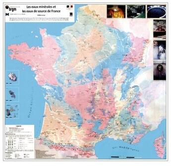 Couverture du livre « Eaux minerales & sources -plat » de  aux éditions Brgm
