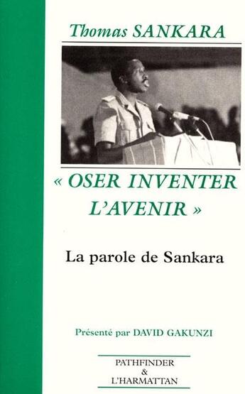 Couverture du livre « Thomas Sankara : 