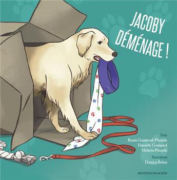 Couverture du livre « Jacoby demenage ! » de Guimond-Plourde Rene aux éditions Bouton D'or