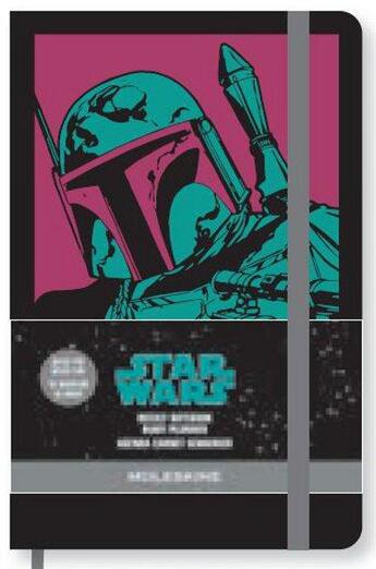 Couverture du livre « Agenda 18m semainier star wars 2015-16 poche noir » de  aux éditions Moleskine