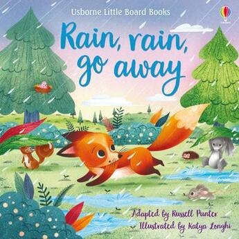 Couverture du livre « Rain, rain, go away » de Katya Longhi et Russell Punter aux éditions Usborne