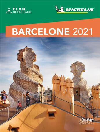 Couverture du livre « Le guide vert week-end ; Barcelone (édition 2021) » de Collectif Michelin aux éditions Michelin