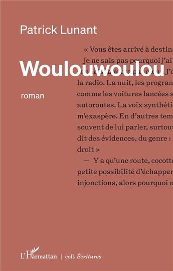 Couverture du livre « Woulouwoulou » de Patrick Lunant aux éditions L'harmattan