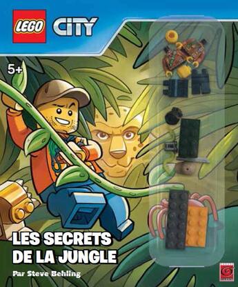 Couverture du livre « Lego city les secrets de la jungle » de  aux éditions Carabas