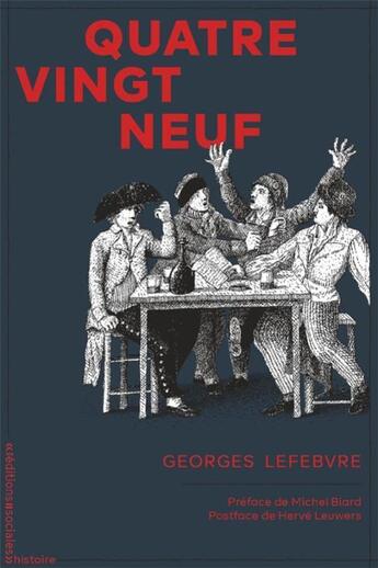 Couverture du livre « Quatre-vingt-neuf » de Georges Lefebvre aux éditions Editions Sociales