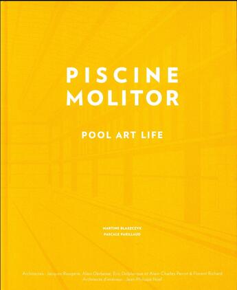 Couverture du livre « Molitor - pool art life » de Blaszczyk/Parillaud aux éditions Archibooks