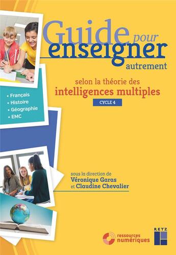 Couverture du livre « Les intelligences multiples cycle 4 - francais, histoire-geographie, emc - vol01 » de  aux éditions Retz