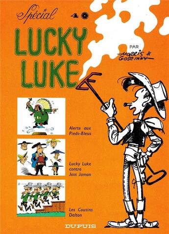 Couverture du livre « Lucky Luke : Intégrale vol.4 : Tomes 10 à 12 » de Rene Goscinny et Morris aux éditions Dupuis