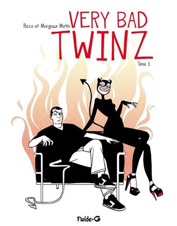 Couverture du livre « Very bad twinz t.1 » de Margaux Motin et Pacco aux éditions Fluide Glacial