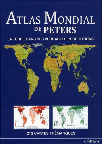 Couverture du livre « Atlas mondial de Peters ; la terre dans ses véritables proportions » de  aux éditions Ullmann