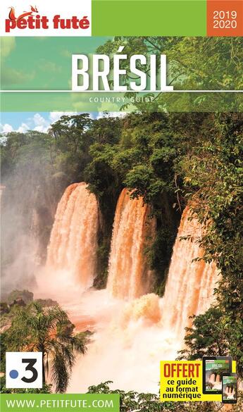 Couverture du livre « GUIDE PETIT FUTE ; COUNTRY GUIDE ; brésil (édition 2019) » de  aux éditions Le Petit Fute