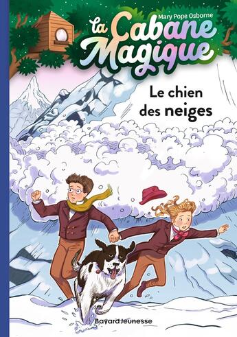 Couverture du livre « La cabane magique Tome 41 : le chien des neiges » de Mary Pope Osborne aux éditions Bayard Jeunesse