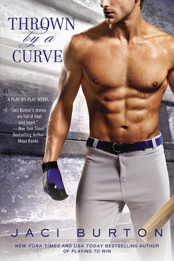 Couverture du livre « Thrown By A Curve » de Jaci Burton aux éditions Penguin Group Us