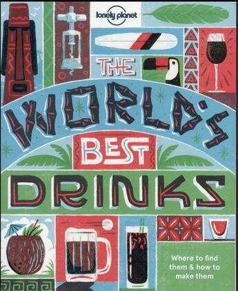 Couverture du livre « The world's best drinks mini » de  aux éditions Lonely Planet France