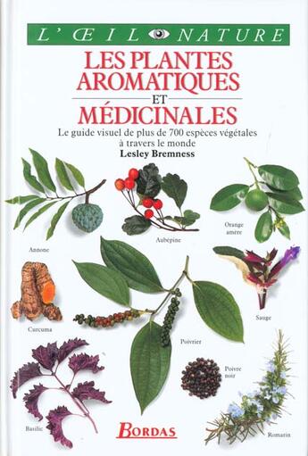 Couverture du livre « Les Plantes Aromatiques Medicinales » de Bremmes aux éditions Bordas