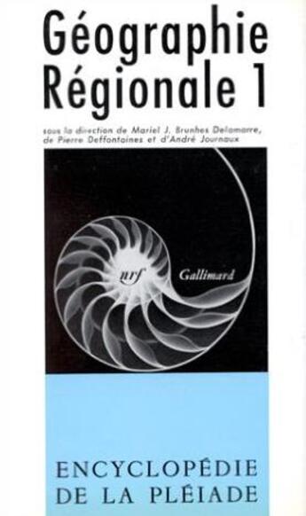 Couverture du livre « Geographie regionale » de Collectifs Gallimard aux éditions Gallimard